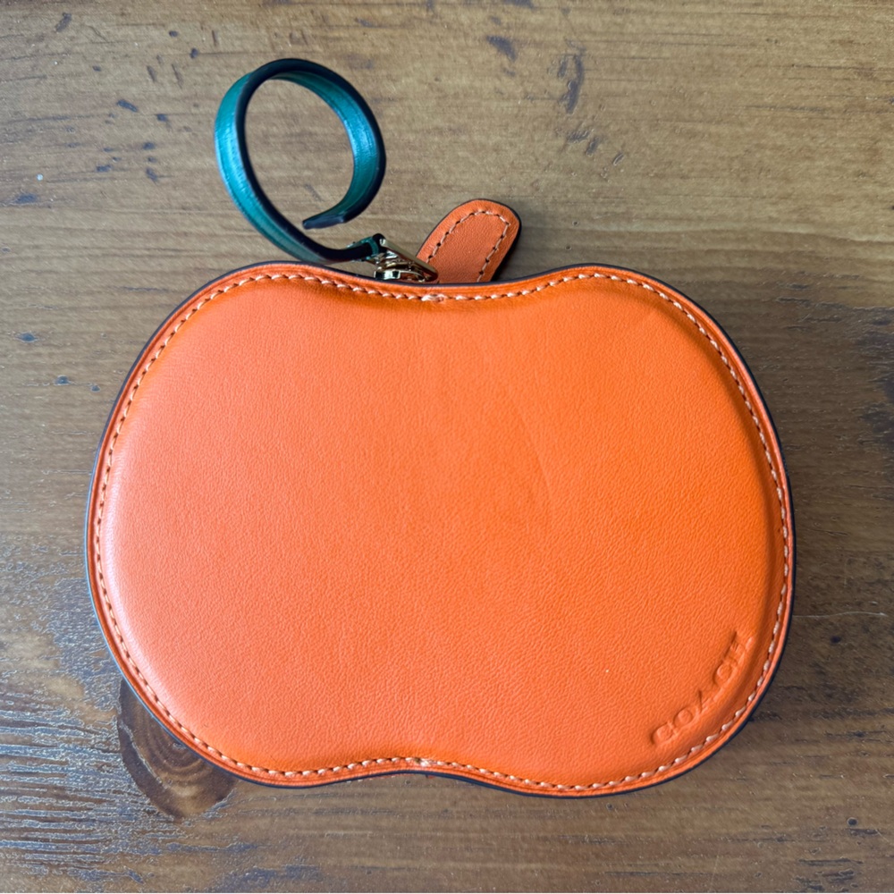 Coach Pumpkin Coin Case